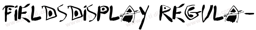 FieldsDisplay Regula字体转换